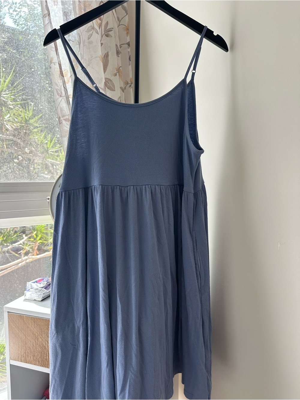 Wild Fable - Dusty Blue Spaghetti Strap Dress